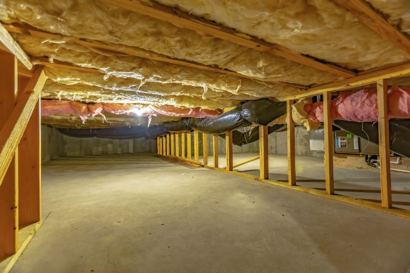 Finished Crawlspace with Access